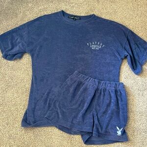 Missguided playboy matching set